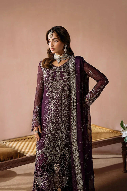 Picture of Ramsha - Dastak Luxury Chiffon Collection Vol 2 - Q-208 - Unstitched - Available at Raja Sahib