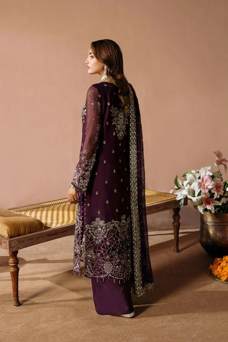 Picture of Ramsha - Dastak Luxury Chiffon Collection Vol 2 - Q-208 - Unstitched - Available at Raja Sahib