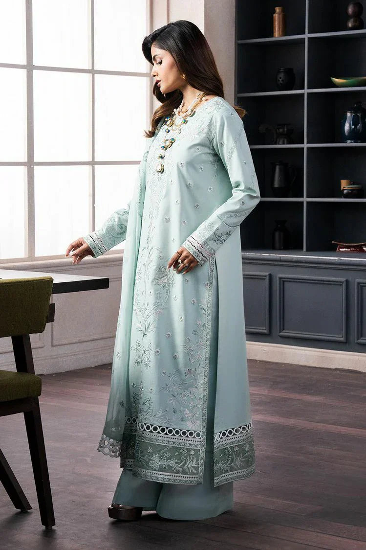 Picture of Freesia - Aqs Luxury Lawn Collection - AREESHA-FS50119 - Unstitched - Available at Raja Sahib