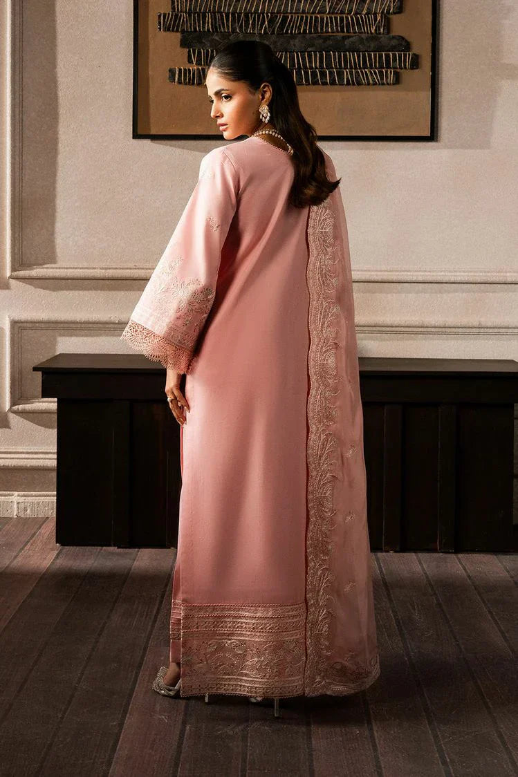 Picture of Freesia - Aqs Luxury Lawn Collection - HAMNA-FS50122 - Unstitched - Available at Raja Sahib