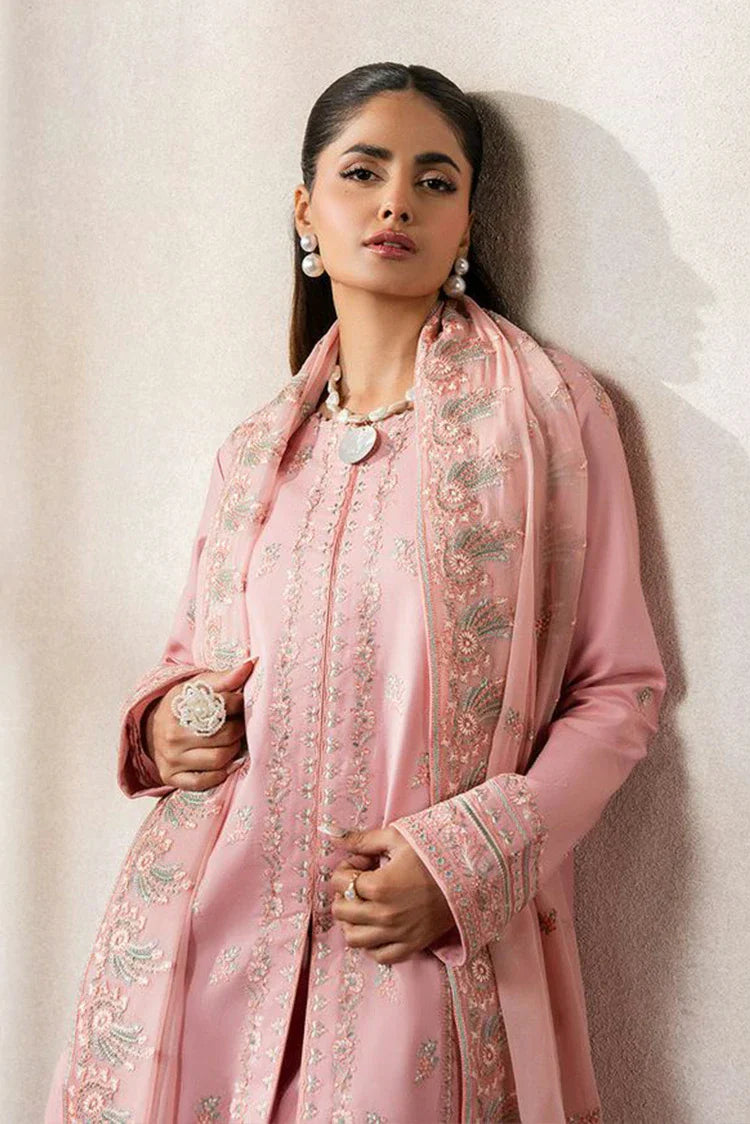 Picture of Freesia - Aqs Luxury Lawn Collection - DANIA-FS50125 - Unstitched - Available at Raja Sahib