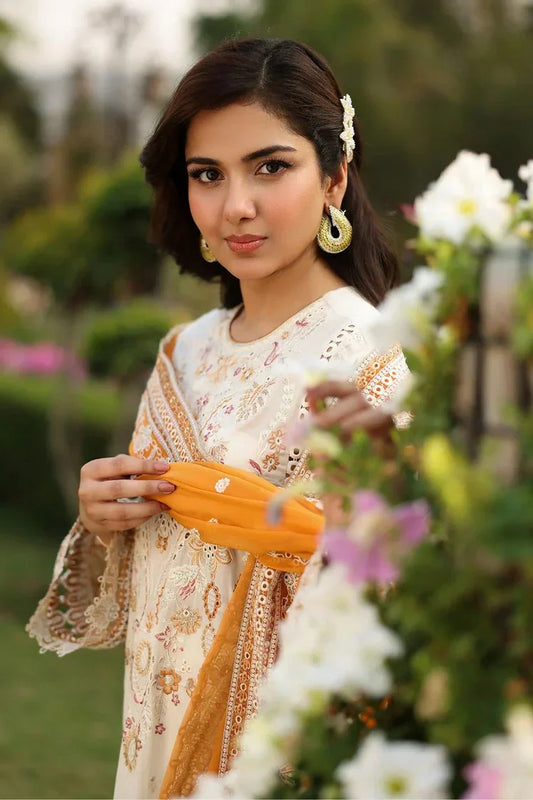 Picture of Imrozia - Hayam Eid Luxury Lawn - SL 91 LULU - Unstitched - Available at Raja Sahib