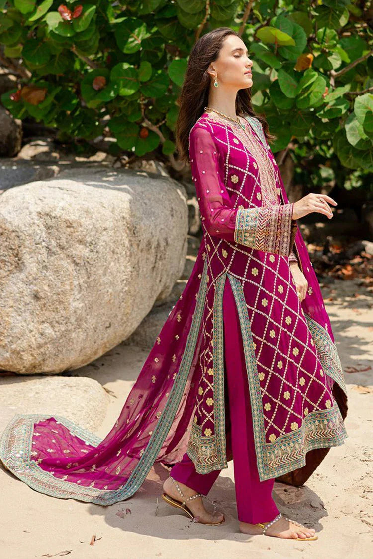 Picture of Freesia - Zyra Luxury Chiffon Collection - Aditi-FW40051 - Unstitched - Available at Raja Sahib