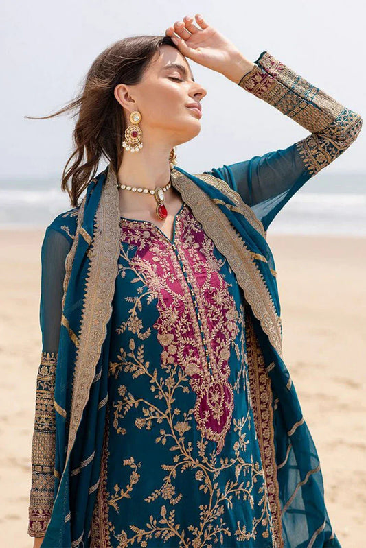 Picture of Freesia - Zyra Luxury Chiffon Collection - Aadhya-FW40052 - Unstitched - Available at Raja Sahib