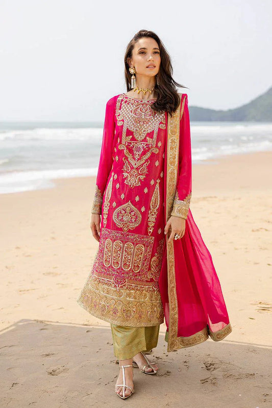 Picture of Freesia - Zyra Luxury Chiffon Collection - Anika-FW40054 - Unstitched - Available at Raja Sahib