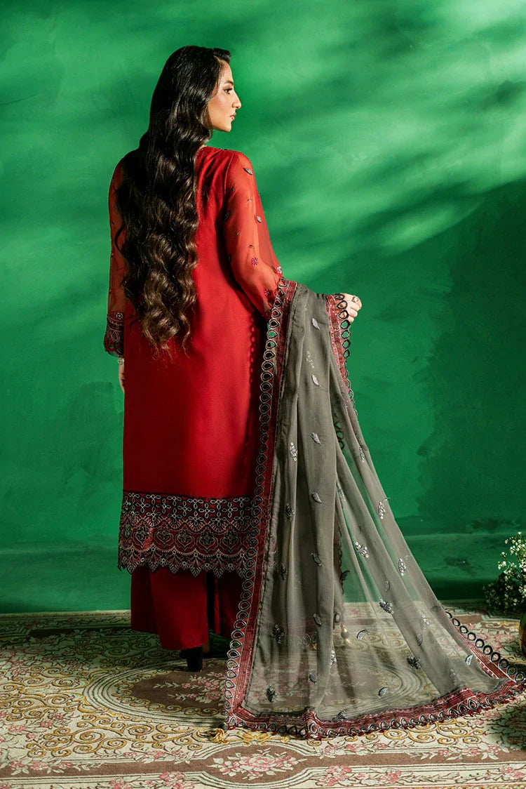 Picture of Zebtan - Farmaish Embroidered Chiffon Collection Vol 8 - FC-01 - Unstitched - Available at Raja Sahib