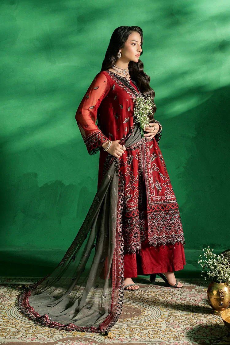 Picture of Zebtan - Farmaish Embroidered Chiffon Collection Vol 8 - FC-01 - Unstitched - Available at Raja Sahib