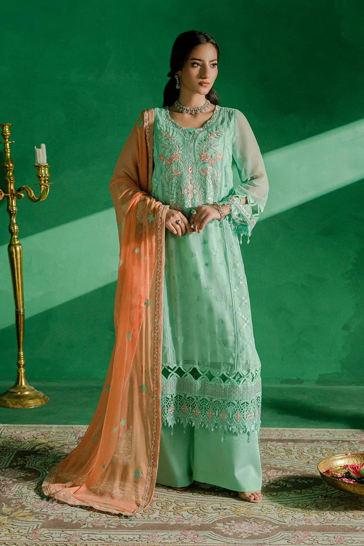 Picture of Zebtan - Farmaish Embroidered Chiffon Collection Vol 8 - FC-02 - Unstitched - Available at Raja Sahib