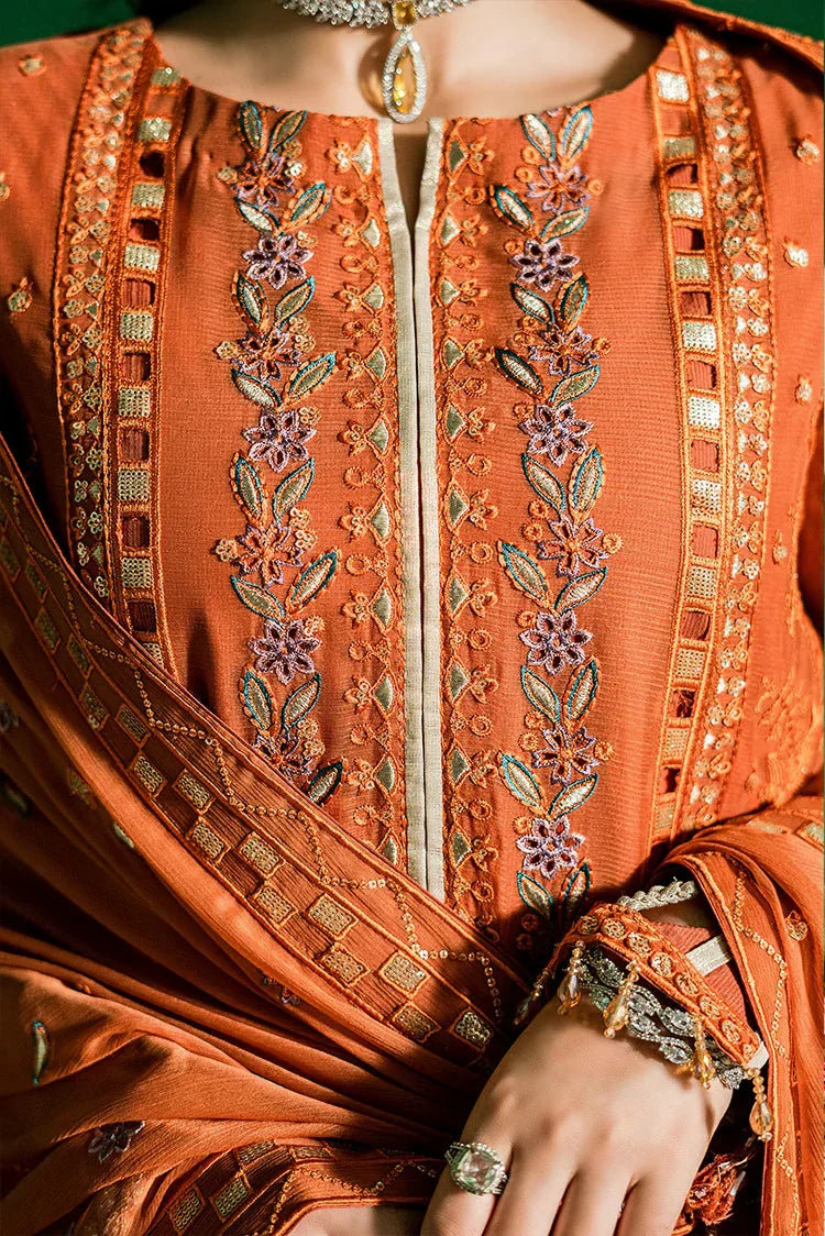 Picture of Zebtan - Farmaish Embroidered Chiffon Collection Vol 8 - FC-03 - Unstitched - Available at Raja Sahib