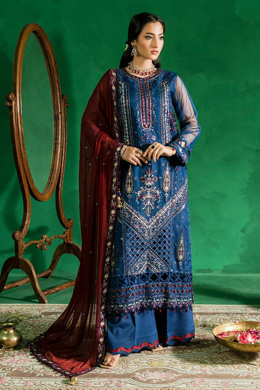 Picture of Zebtan - Farmaish Embroidered Chiffon Collection Vol 8 - FC-09 - Unstitched - Available at Raja Sahib