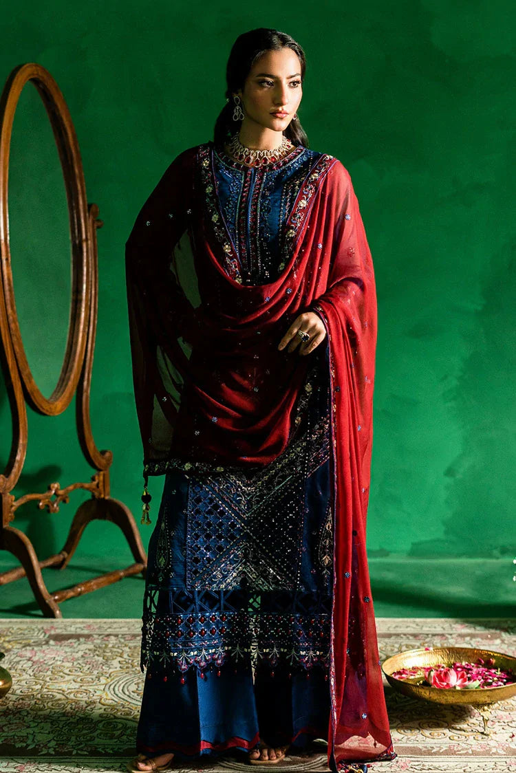 Picture of Zebtan - Farmaish Embroidered Chiffon Collection Vol 8 - FC-09 - Unstitched - Available at Raja Sahib