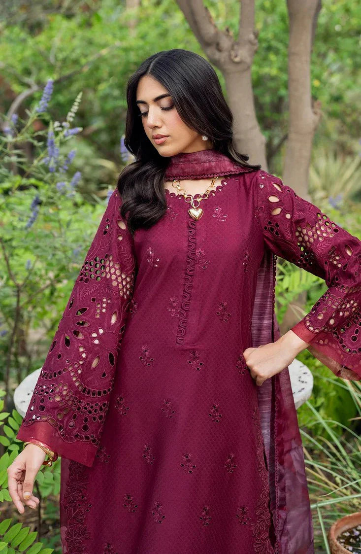Picture of Zarif - Nura Textured Lawn Summer Essentials - 01 MORICH - Unstitched - Available at Raja Sahib