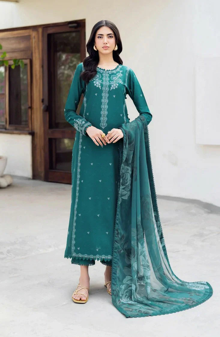 Picture of Zarif - Nura Textured Lawn Summer Essentials - 03 NUSA - Unstitched - Available at Raja Sahib