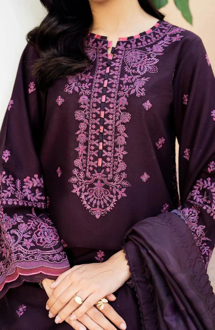 Picture of Zarif - Nura Textured Lawn Summer Essentials - 04 FAHA - Unstitched - Available at Raja Sahib
