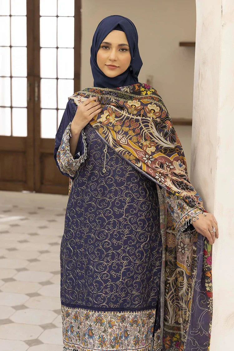 Picture of Gul e Zarki - Saffron Dua Collection - SLG-01 - Unstitched - Available at Raja Sahib