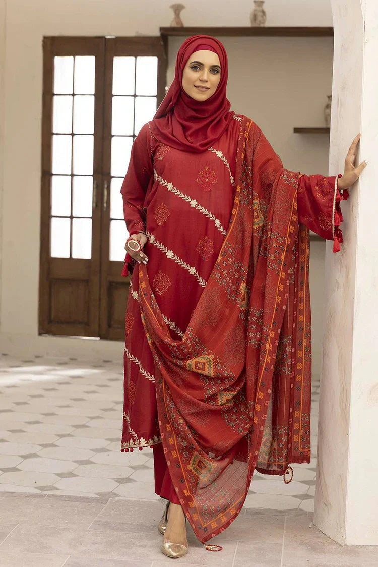 Picture of Gul e Zarki - Saffron Dua Collection - SLG-02 - Unstitched - Available at Raja Sahib