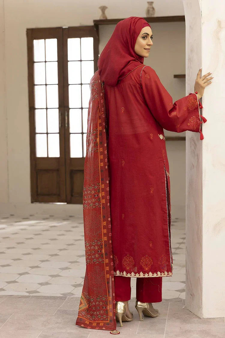 Picture of Gul e Zarki - Saffron Dua Collection - SLG-02 - Unstitched - Available at Raja Sahib