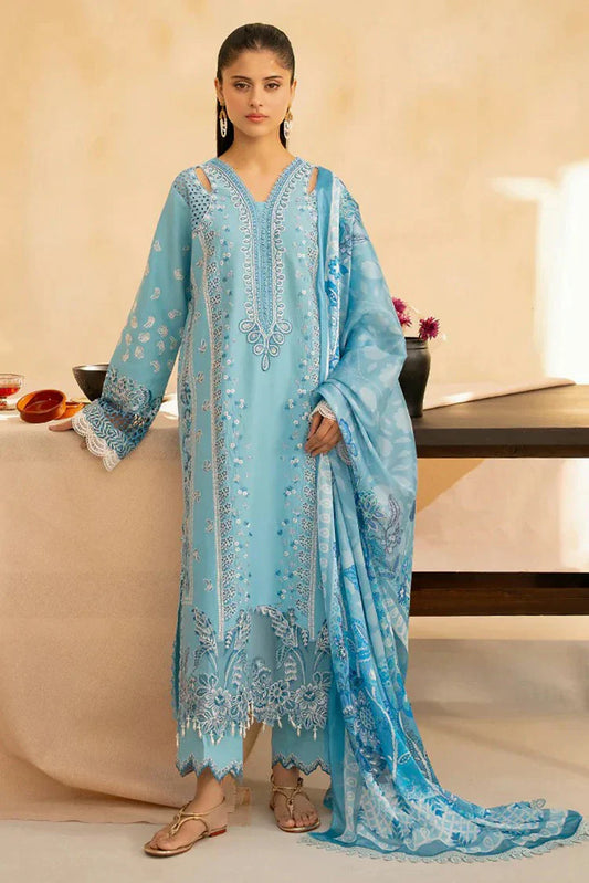 Picture of Rajbari - Jahaan Premium Festive Lawn Collection - SIRA (Jahan) 5-B - Unstitched - Available at Raja Sahib