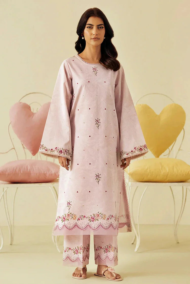 Picture of Seran - Daffodils Lawn Collection - 10 CARLA - Unstitched - Available at Raja Sahib