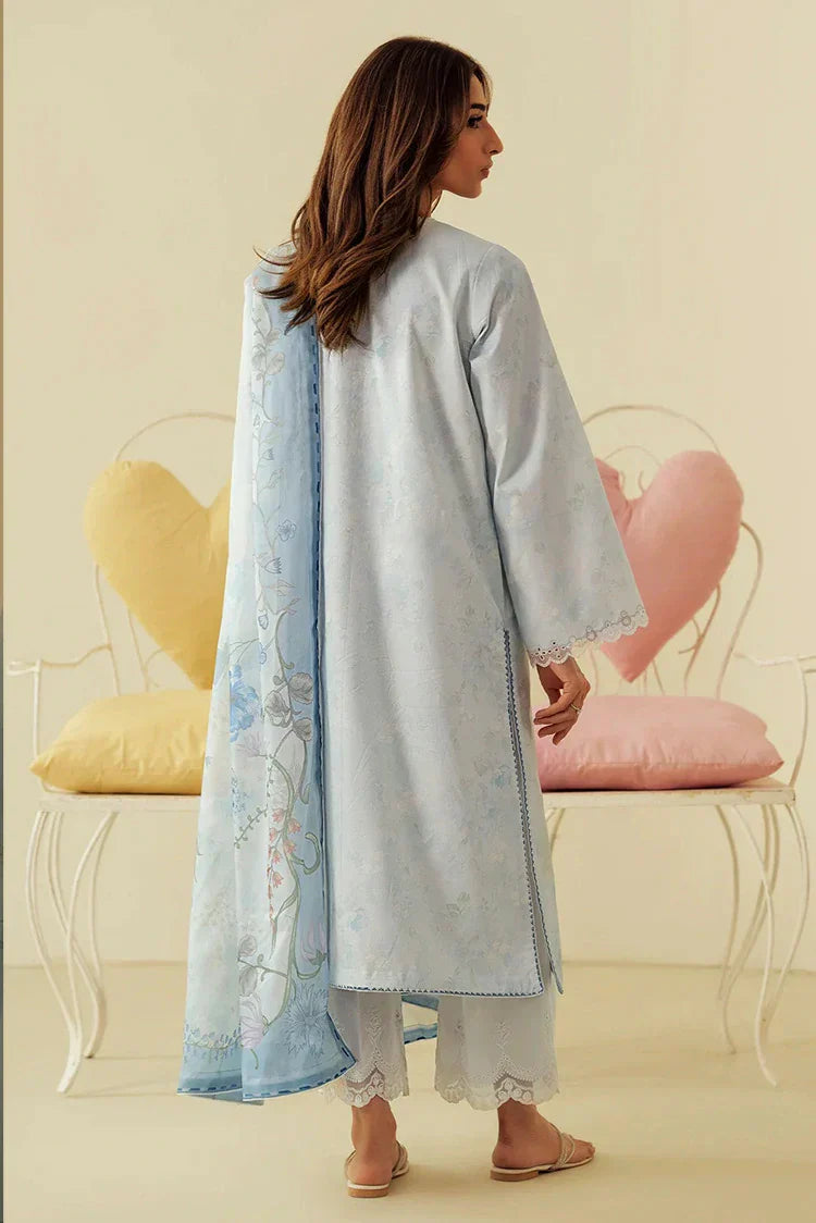 Picture of Seran - Daffodils Lawn Collection - 02 SKYLAR - Unstitched - Available at Raja Sahib