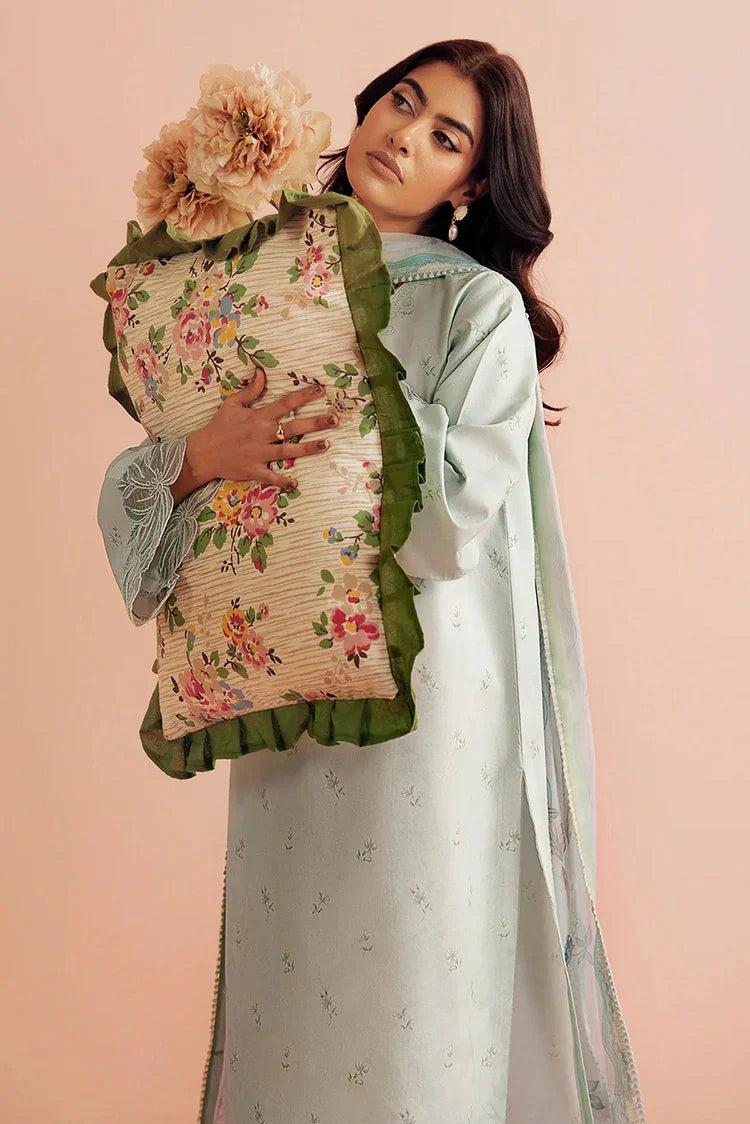 Picture of Seran - Daffodils Lawn Collection - 03 CASSIE - Unstitched - Available at Raja Sahib