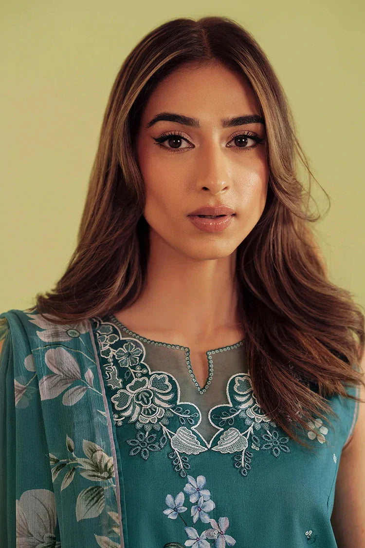 Picture of Seran - Daffodils Lawn Collection - 06 KYMA - Unstitched - Available at Raja Sahib