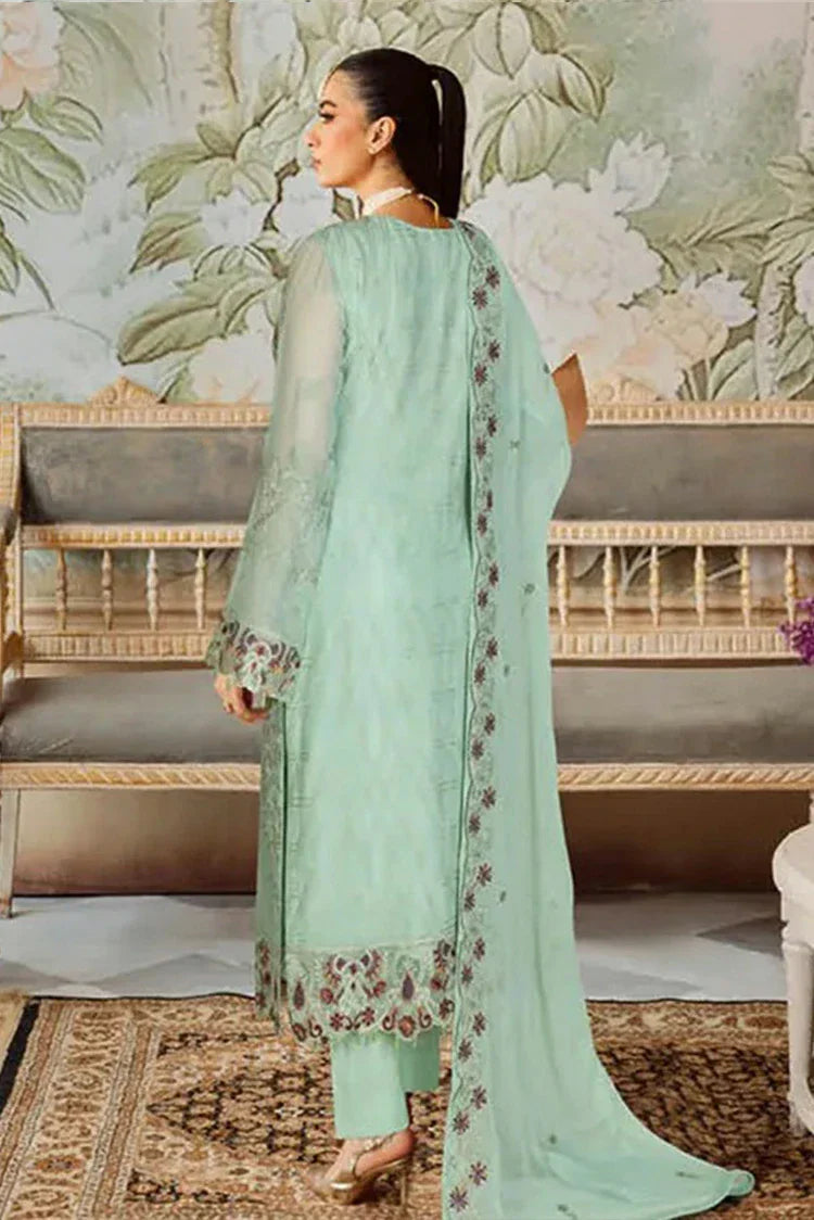 Picture of Ramsha - Sangeet Embroidered Chiffon Collection Vol 3 - B-304 - Unstitched - Available at Raja Sahib