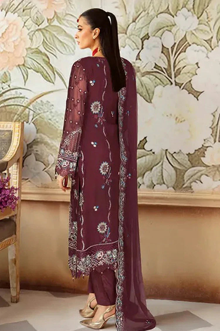 Picture of Ramsha - Sangeet Embroidered Chiffon Collection Vol 3 - B-305 - Unstitched - Available at Raja Sahib