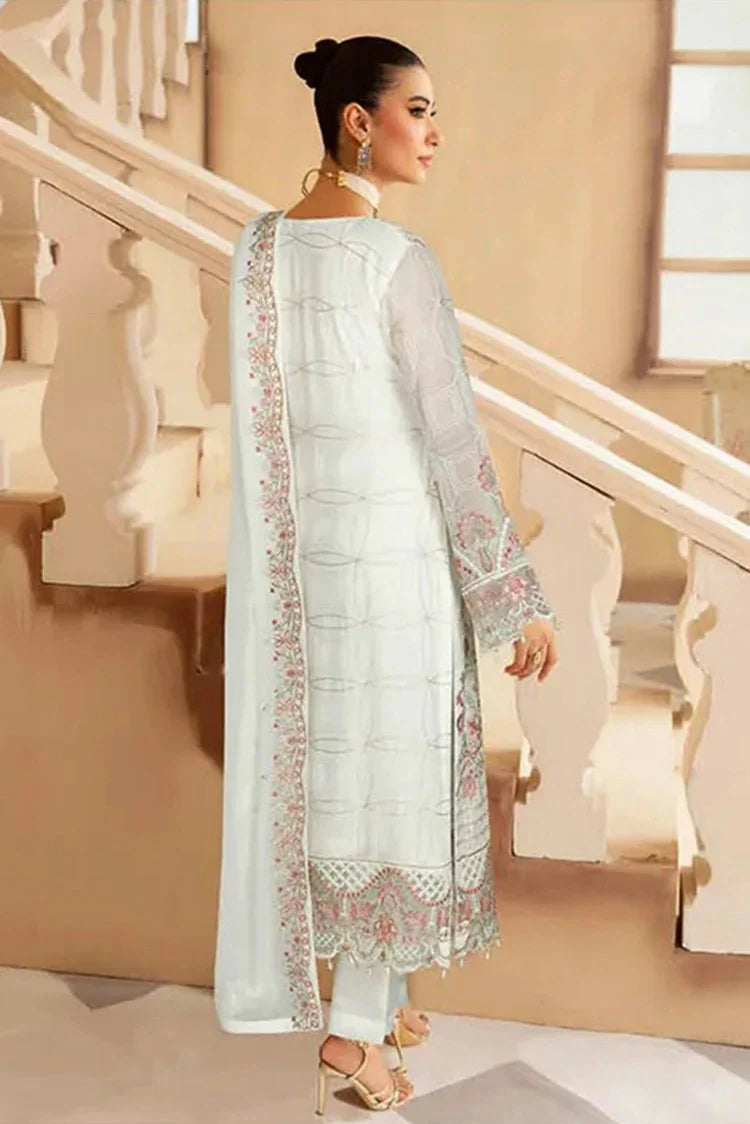 Picture of Ramsha - Sangeet Embroidered Chiffon Collection Vol 3 - B-306 - Unstitched - Available at Raja Sahib