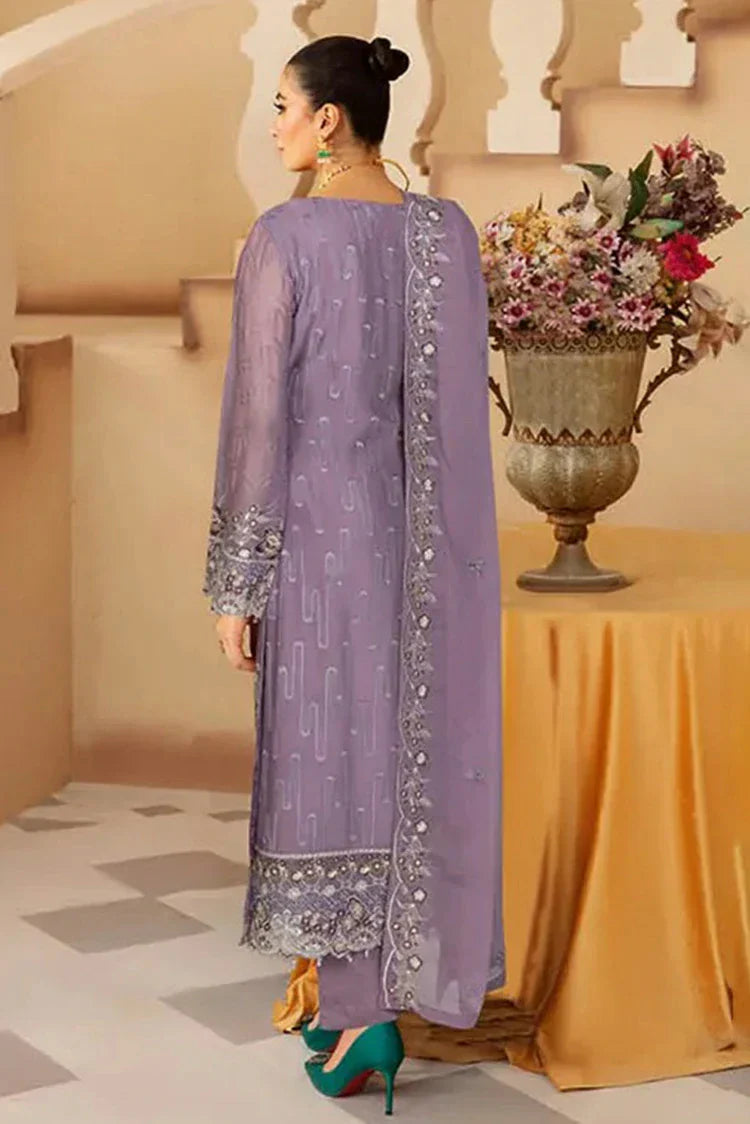 Picture of Ramsha - Sangeet Embroidered Chiffon Collection Vol 3 - B-310 - Unstitched - Available at Raja Sahib