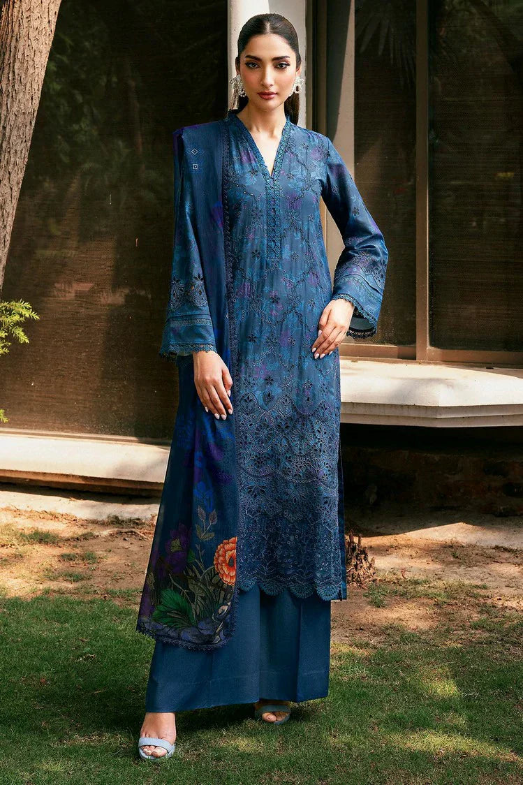 Picture of Motifz - Amal Embroidered Eid Lawn Drop 2 - 5359-FLORA - Unstitched - Available at Raja Sahib
