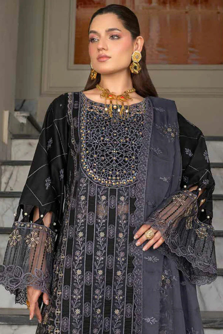 Picture of Janique - JJ Embellish Lawn Eid Collection Vol 9 - Design 04 - Unstitched - Available at Raja Sahib