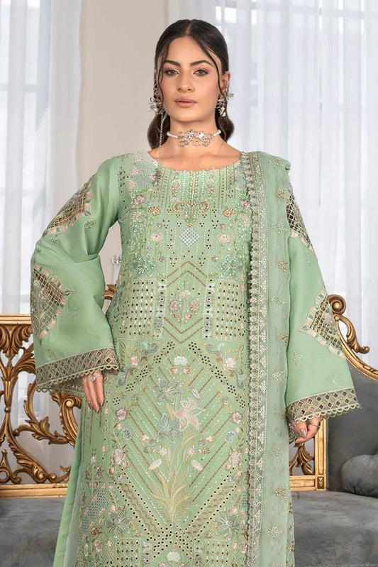 Picture of Janique - JJ Embellish Lawn Eid Collection Vol 9 - Design 07 - Unstitched - Available at Raja Sahib