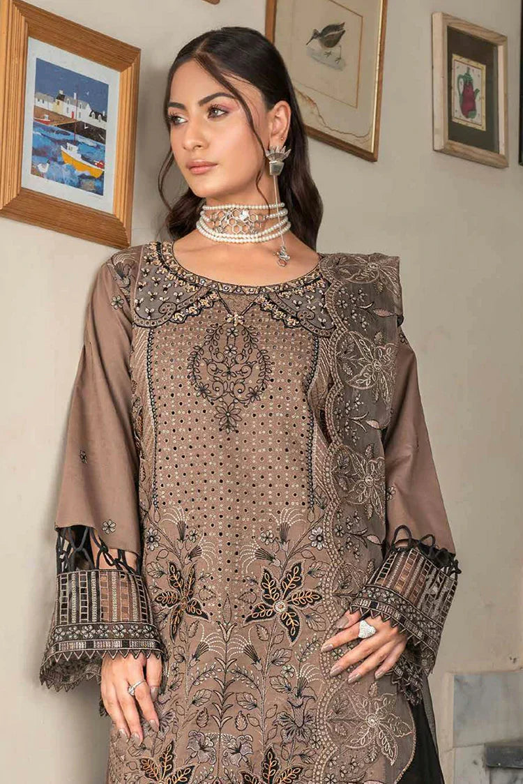 Picture of Janique - JJ Embellish Lawn Eid Collection Vol 9 - Design 08 - Unstitched - Available at Raja Sahib