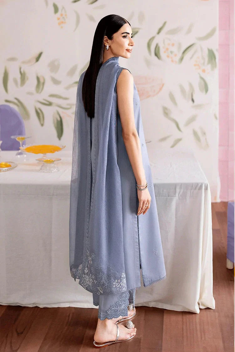 Picture of Seran - Luxury Lawn Collection - D-10 Naera - Unstitched - Available at Raja Sahib