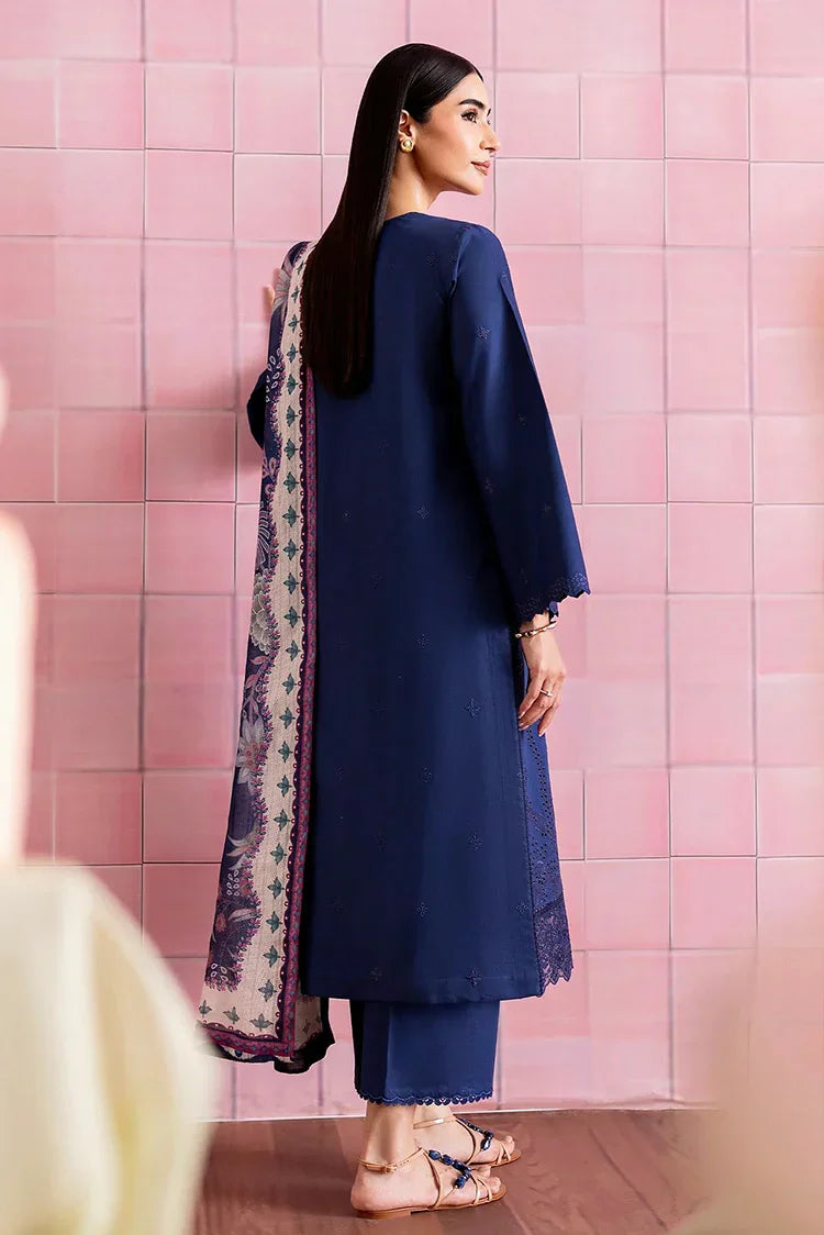 Picture of Seran - Luxury Lawn Collection - D-11 Saphie - Unstitched - Available at Raja Sahib