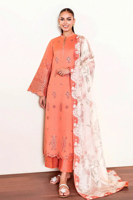 Picture of Seran - Luxury Lawn Collection - D-12 Coraya - Unstitched - Available at Raja Sahib