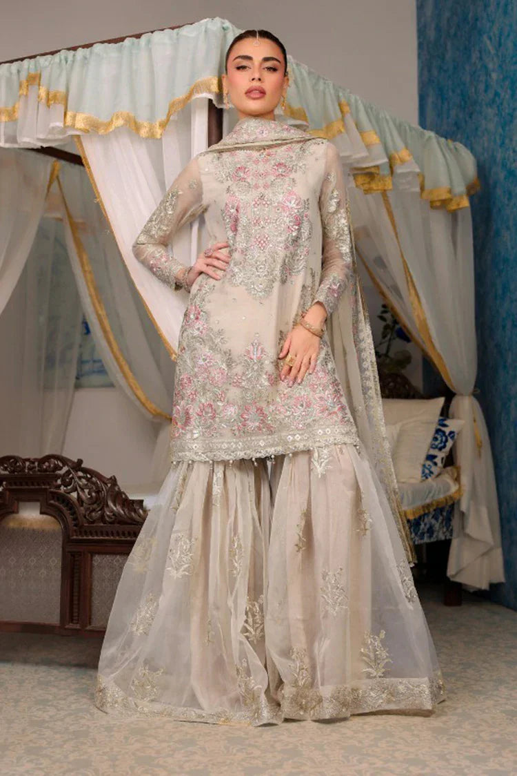 Picture of Signy - Elara Luxury Formal Collection - SG-05 Nude Grace - Unstitched - Available at Raja Sahib