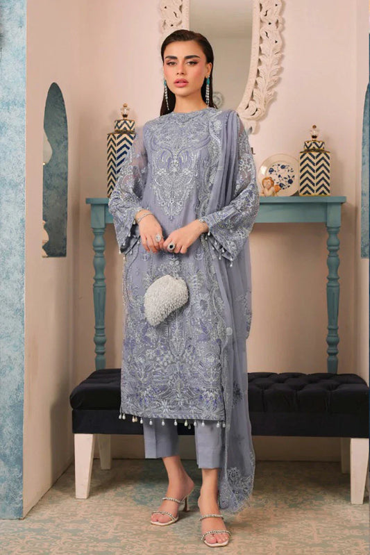 Picture of Signy - Elara Luxury Formal Collection - SG-06 Lavender Haze - Unstitched - Available at Raja Sahib