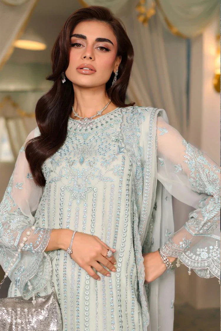 Picture of Signy - Elara Luxury Formal Collection - SG-07 Ocean Glint - Unstitched - Available at Raja Sahib