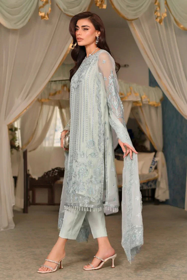 Picture of Signy - Elara Luxury Formal Collection - SG-07 Ocean Glint - Unstitched - Available at Raja Sahib