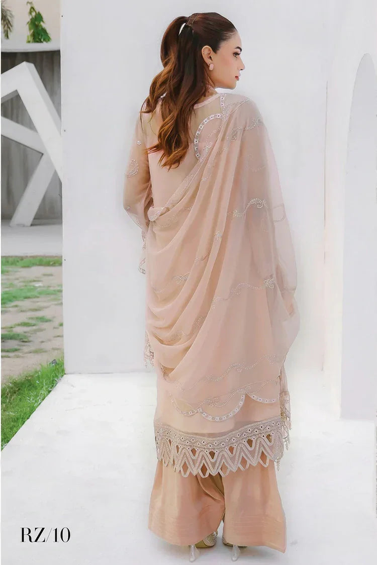 Picture of Zebtan - Rozal Luxury Chiffon Collection - RZ-10 - Unstitched - Available at Raja Sahib