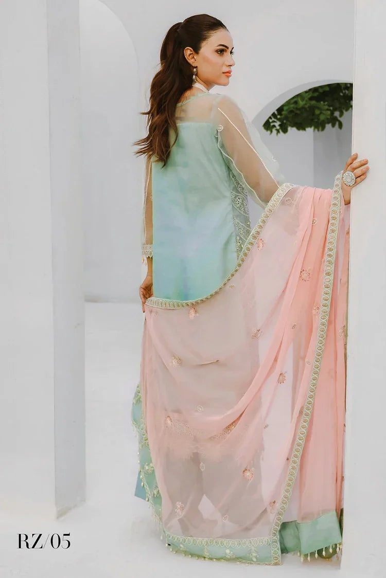 Picture of Zebtan - Rozal Luxury Chiffon Collection - RZ-05 - Unstitched - Available at Raja Sahib