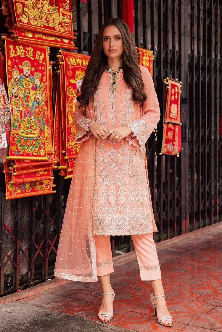 Picture of Freesia - Talia Luxury Chiffon Collection - Ida-FW50065 - Unstitched - Available at Raja Sahib