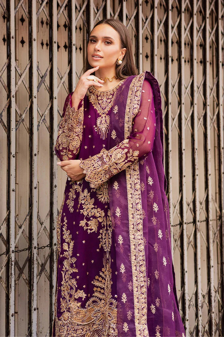 Picture of Freesia - Talia Luxury Chiffon Collection - Elke-FW50066 - Unstitched - Available at Raja Sahib