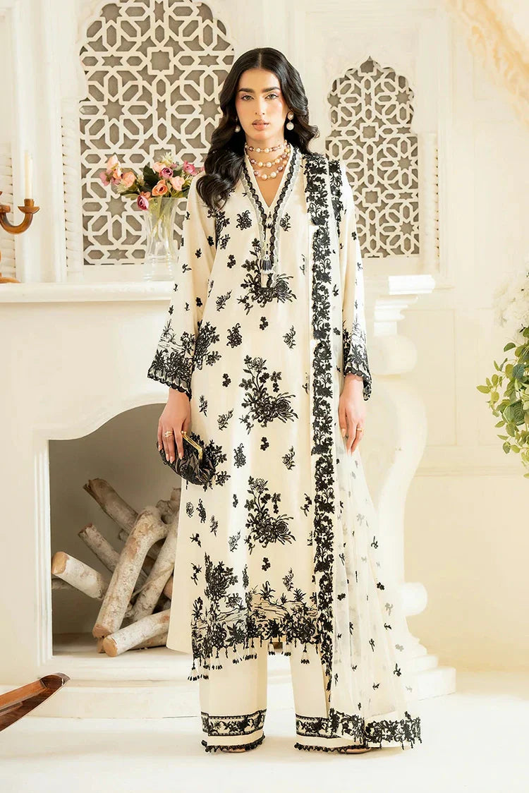 Picture of Khurshid - Glam Collection - WF253VP2-4 Sterling - Unstitched - Available at Raja Sahib