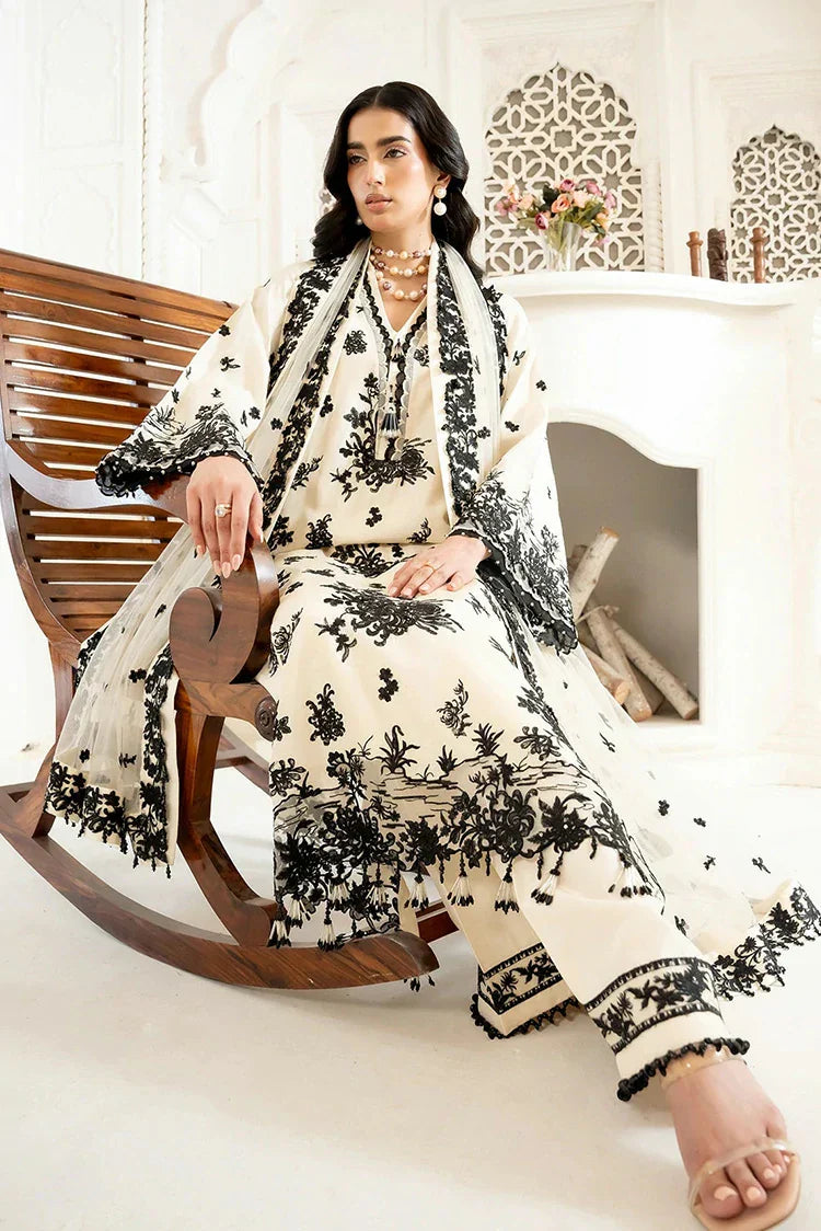 Picture of Khurshid - Glam Collection - WF253VP2-4 Sterling - Unstitched - Available at Raja Sahib