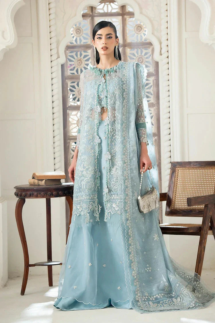 Picture of Khurshid - Glam Collection - WF253VP2-7 Dove - Unstitched - Available at Raja Sahib