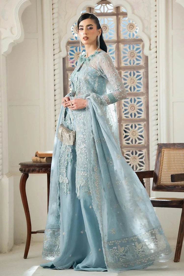 Picture of Khurshid - Glam Collection - WF253VP2-7 Dove - Unstitched - Available at Raja Sahib