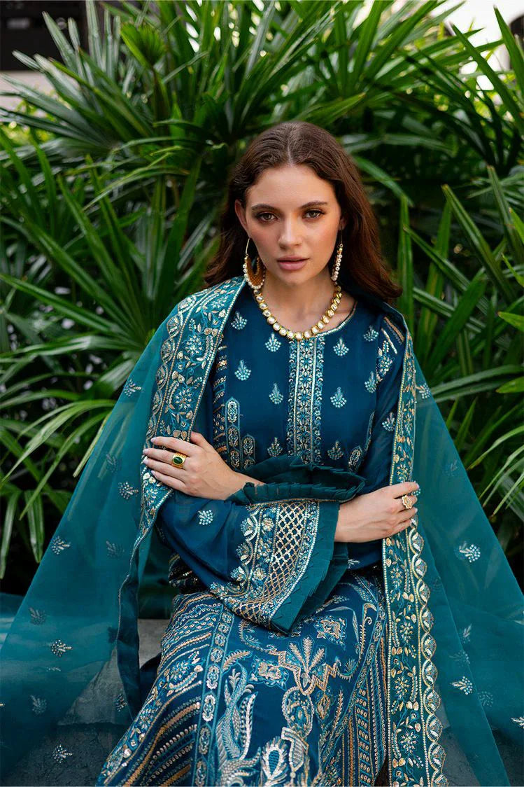 Picture of Freesia - Noir Luxury Chiffon Collection - FS-50090 Dewi - Unstitched - Available at Raja Sahib